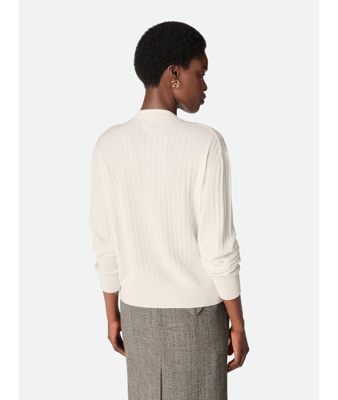 BOTTEGA VENETA Бежевый кардиган, фото 3