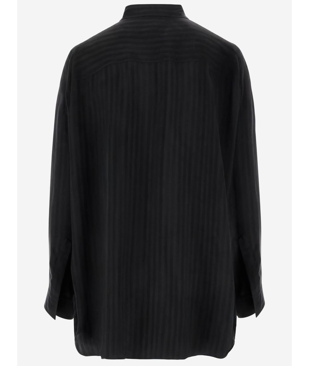 BALENCIAGA Черная рубашка, фото 2