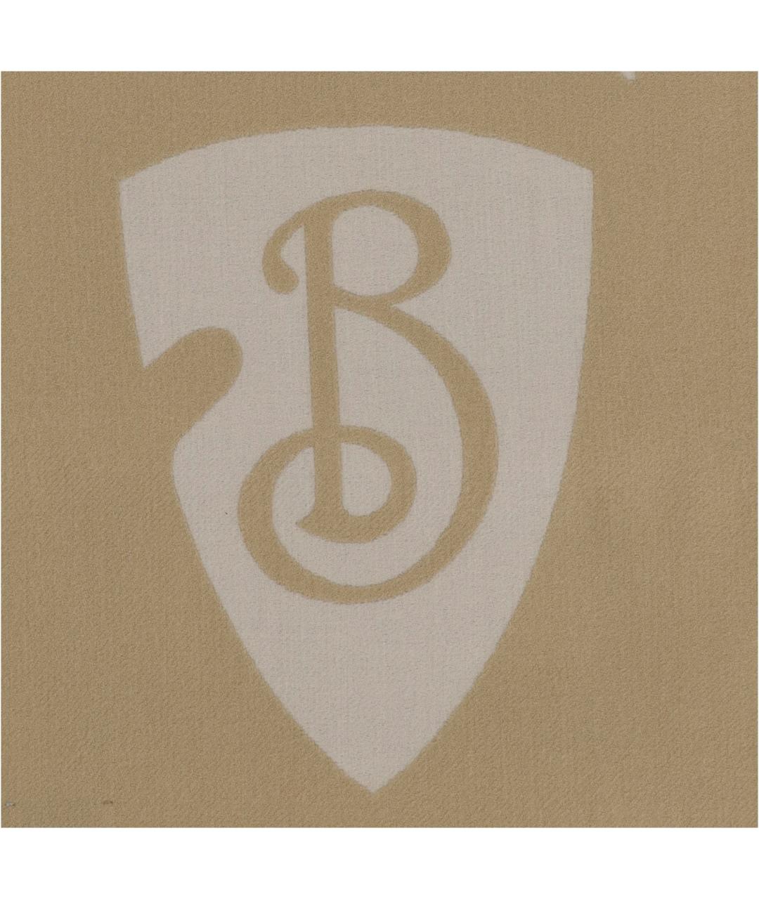 BURBERRY Бежевый шерстяной шарф, фото 2