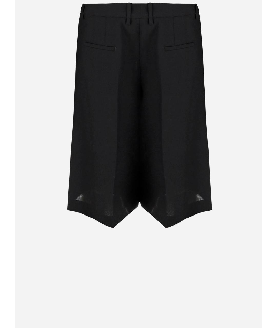 JIL SANDER Черные шорты, фото 2