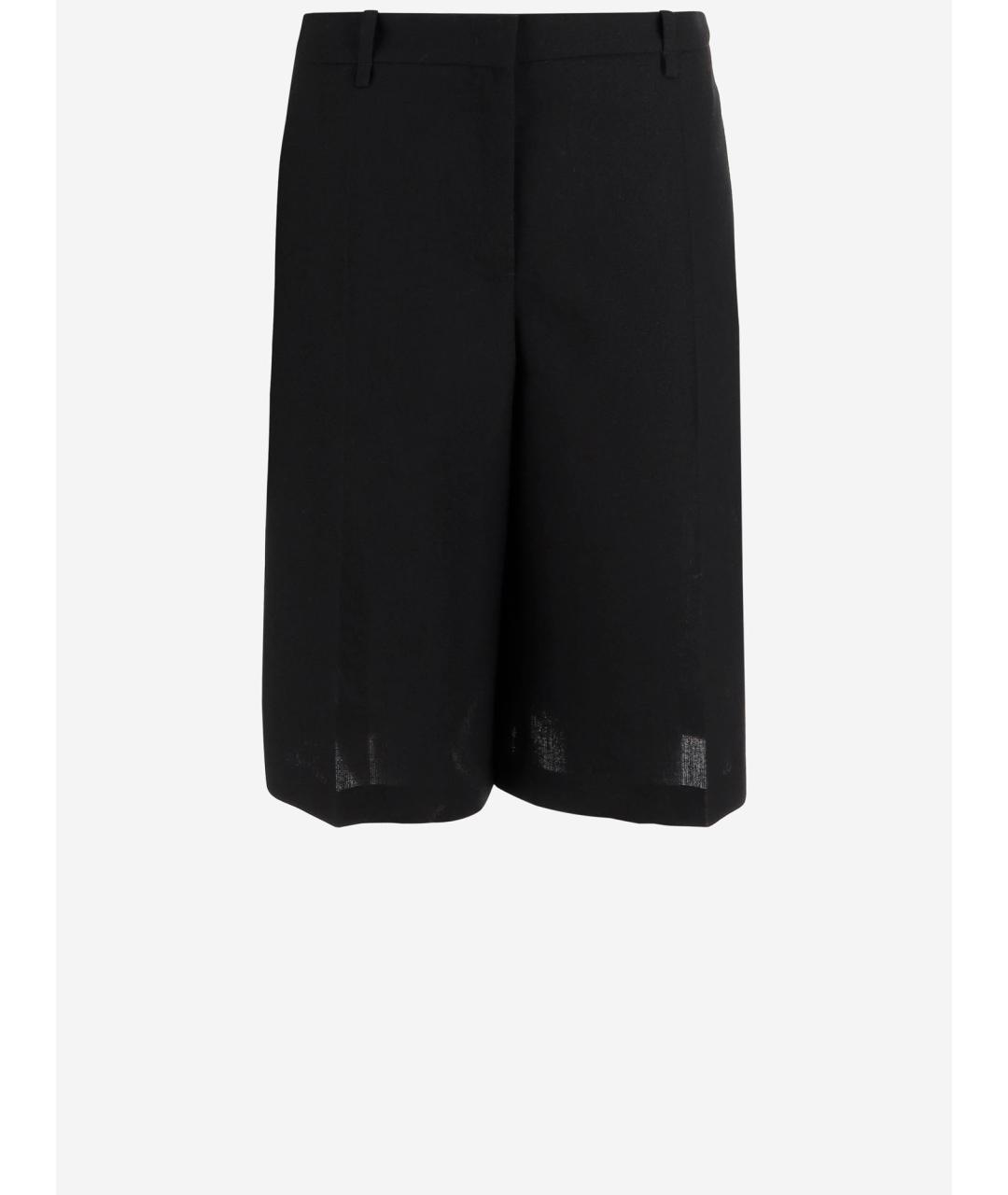 JIL SANDER Черные шорты, фото 4