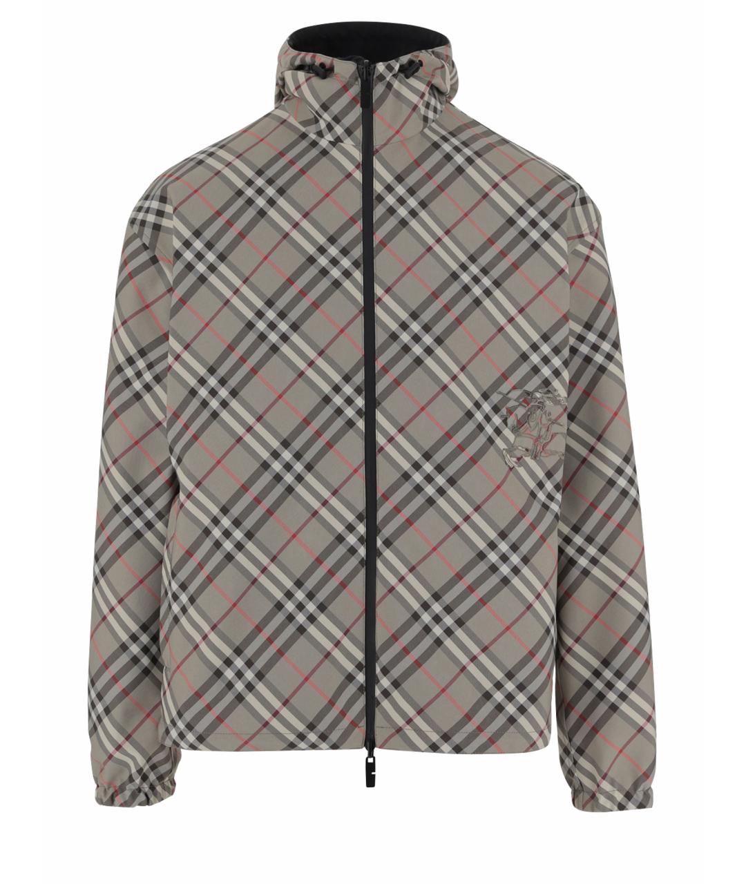 BURBERRY Бежевая полиэстеровая куртка, фото 1