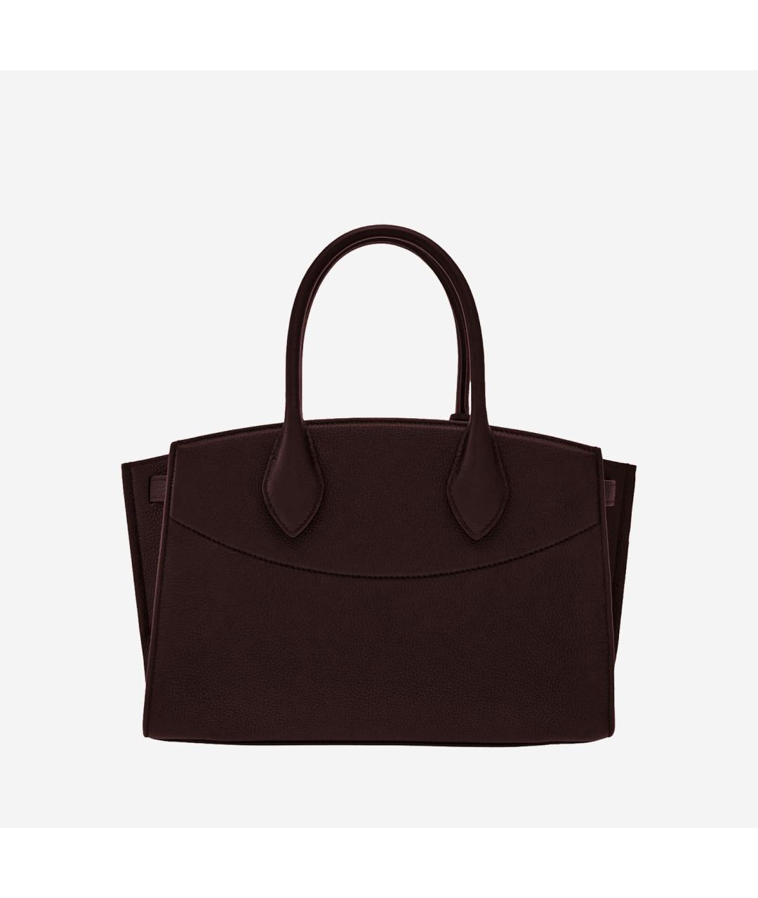 FERRAGAMO Бордовая сумка тоут, фото 3