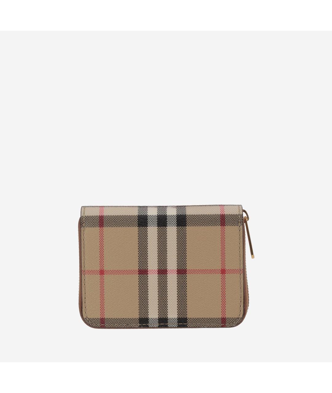 BURBERRY Бежевый кошелек, фото 3