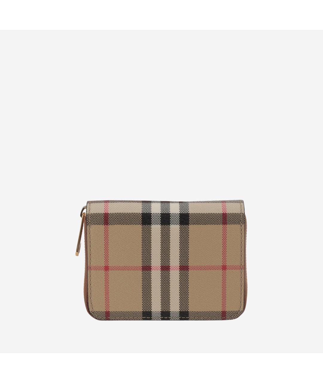 BURBERRY Бежевый кошелек, фото 5