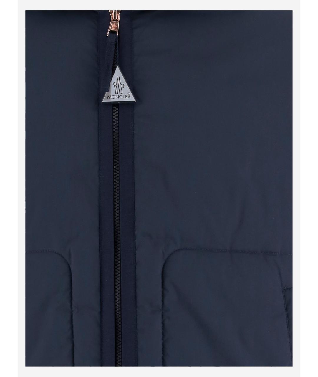 MONCLER Темно-синяя куртка, фото 3