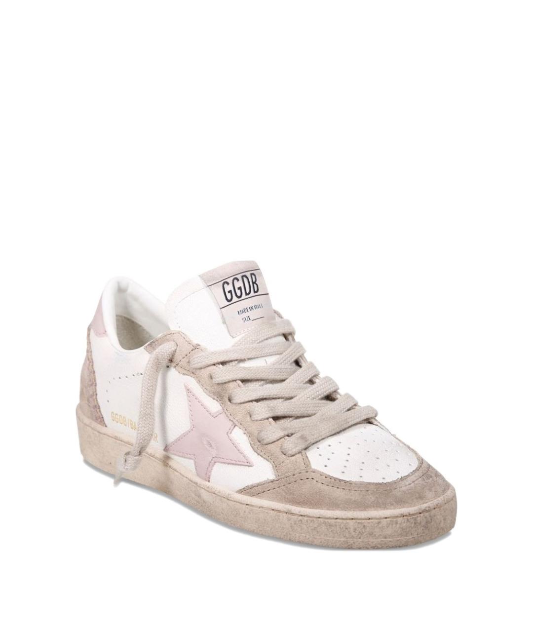 GOLDEN GOOSE DELUXE BRAND Бежевые кроссовки, фото 2