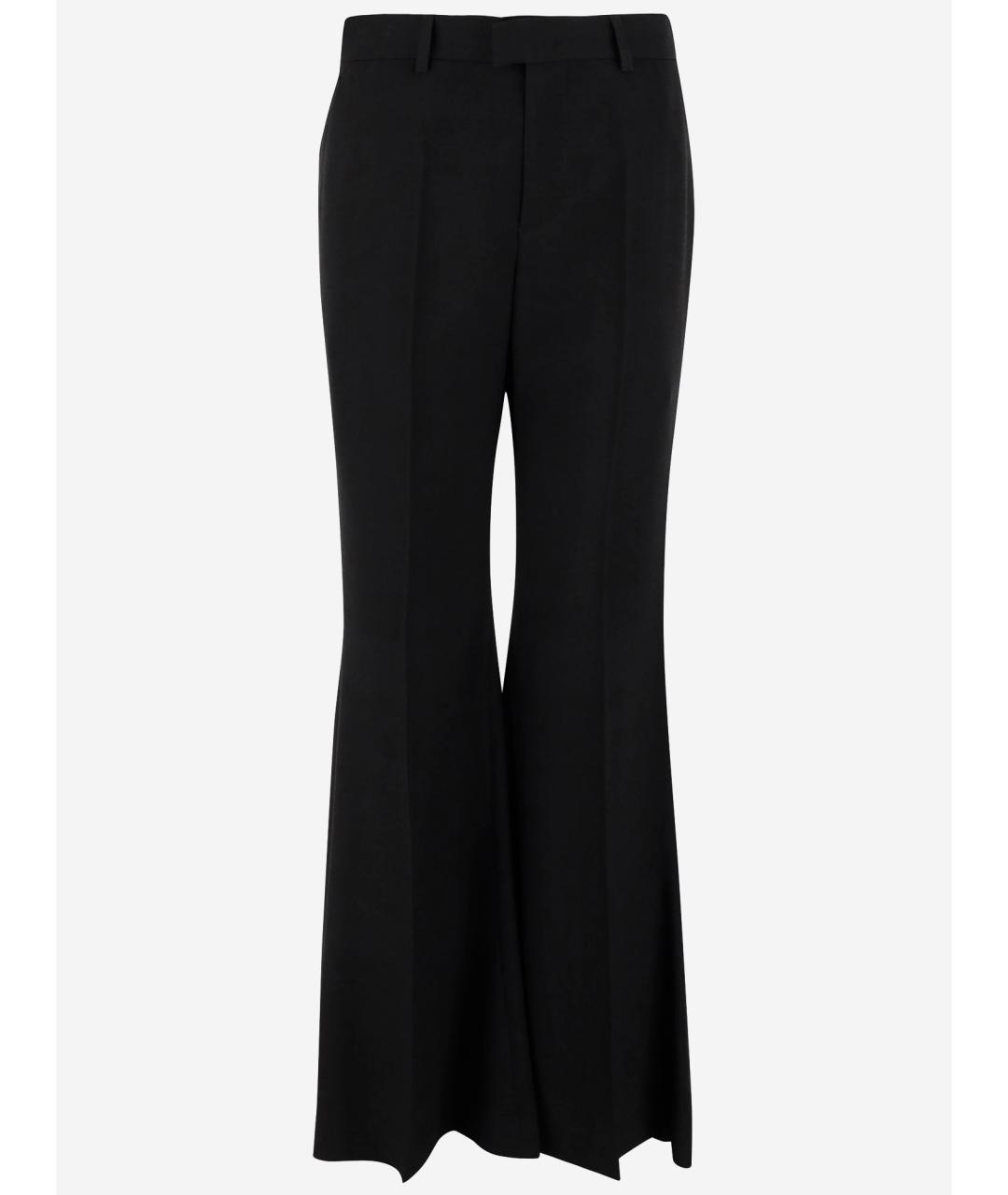 BALENCIAGA Черные прямые брюки, фото 4