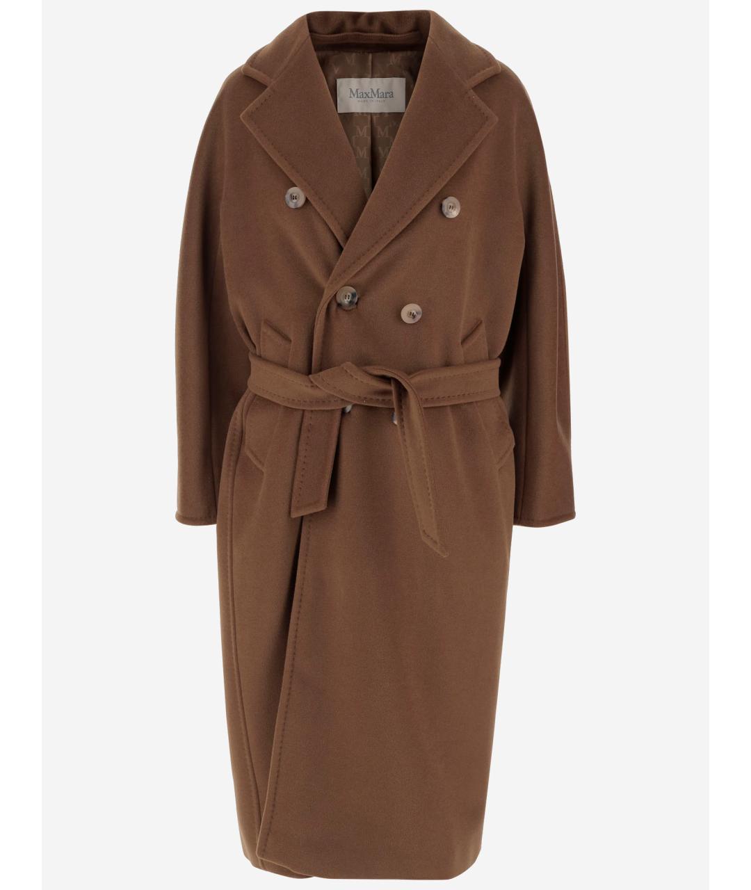 MAX MARA Коричневое пальто, фото 4