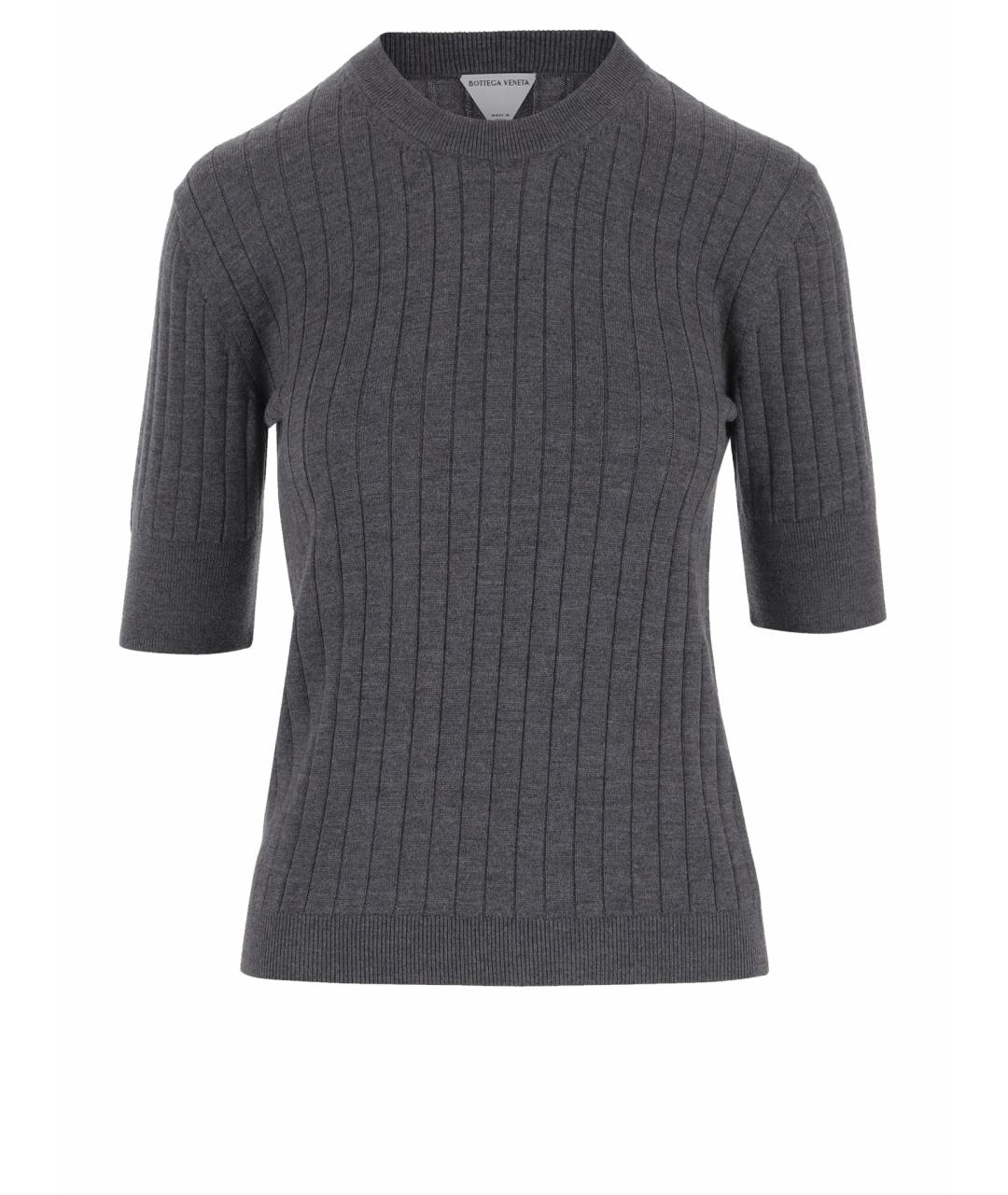 BOTTEGA VENETA Серый джемпер / свитер, фото 1