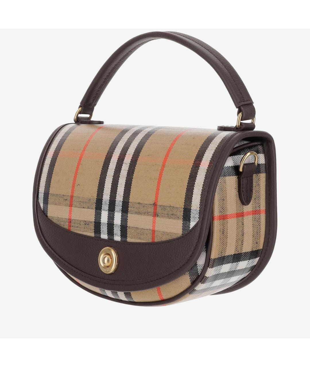 BURBERRY Бежевая сумка с короткими ручками, фото 2