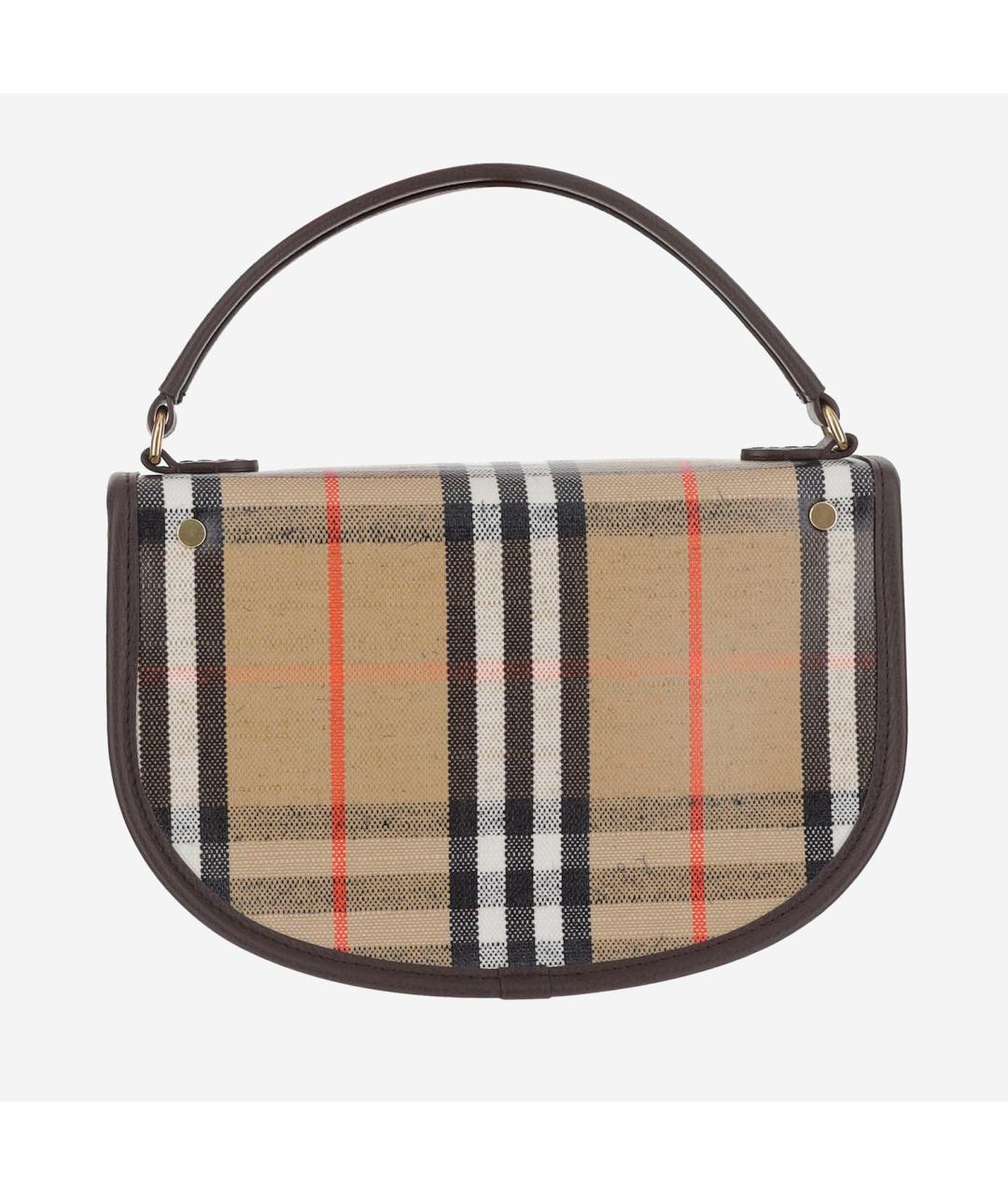 BURBERRY Бежевая сумка с короткими ручками, фото 3