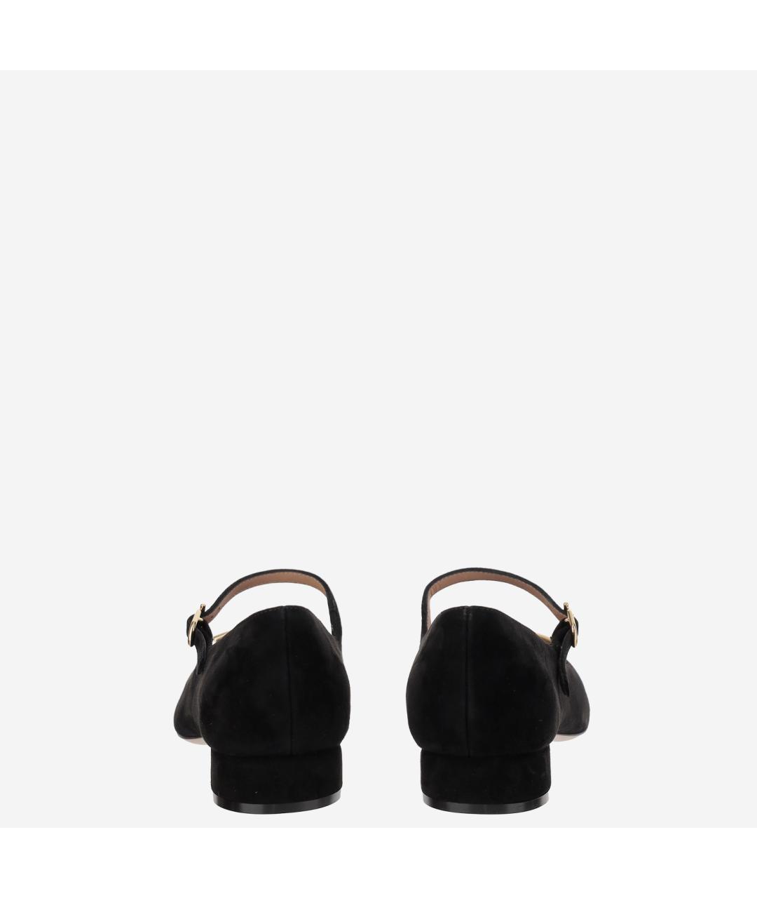 FERRAGAMO Черные балетки, фото 3