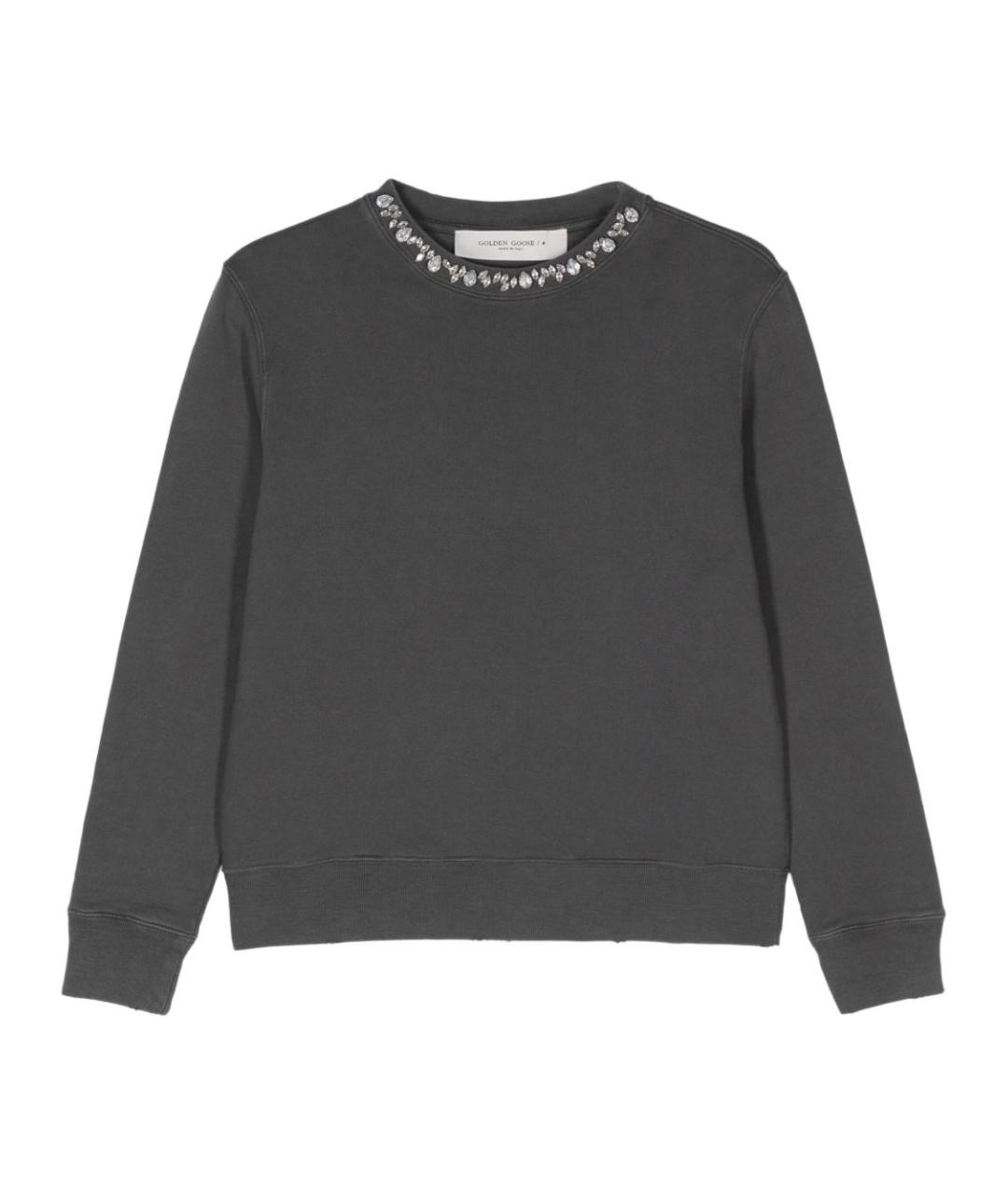 GOLDEN GOOSE DELUXE BRAND Серый джемпер / свитер, фото 1
