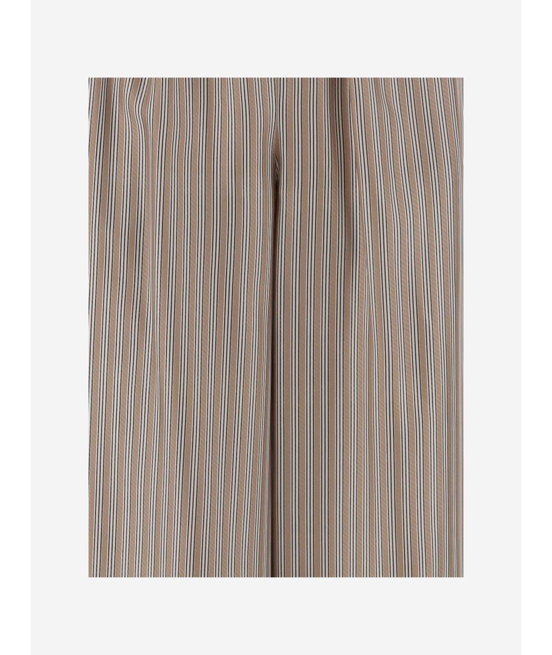 MAX MARA Бежевые прямые брюки, фото 3