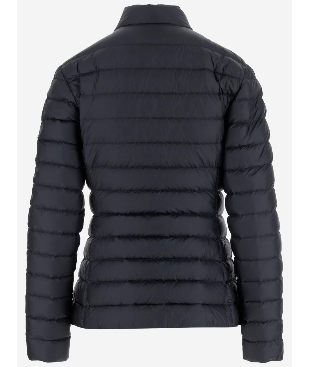 MONCLER Темно-синяя полиамидовая куртка, фото 2