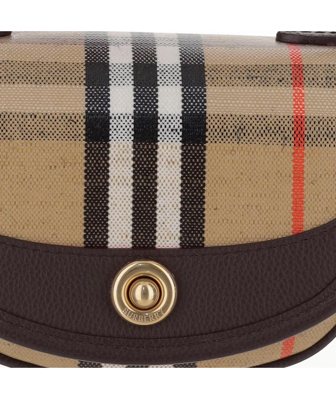 BURBERRY Бежевая сумка с короткими ручками, фото 5