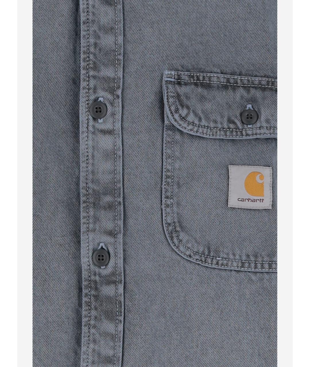 CARHARTT WIP Синяя хлопковая куртка, фото 3