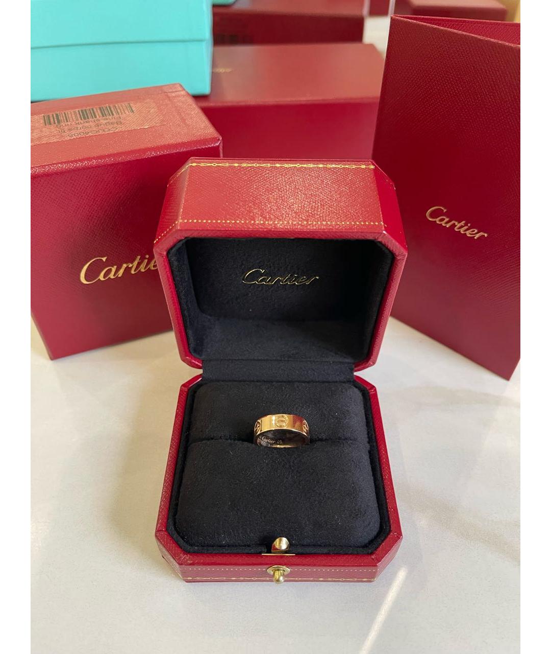 CARTIER Золотое кольцо из розового золота, фото 3