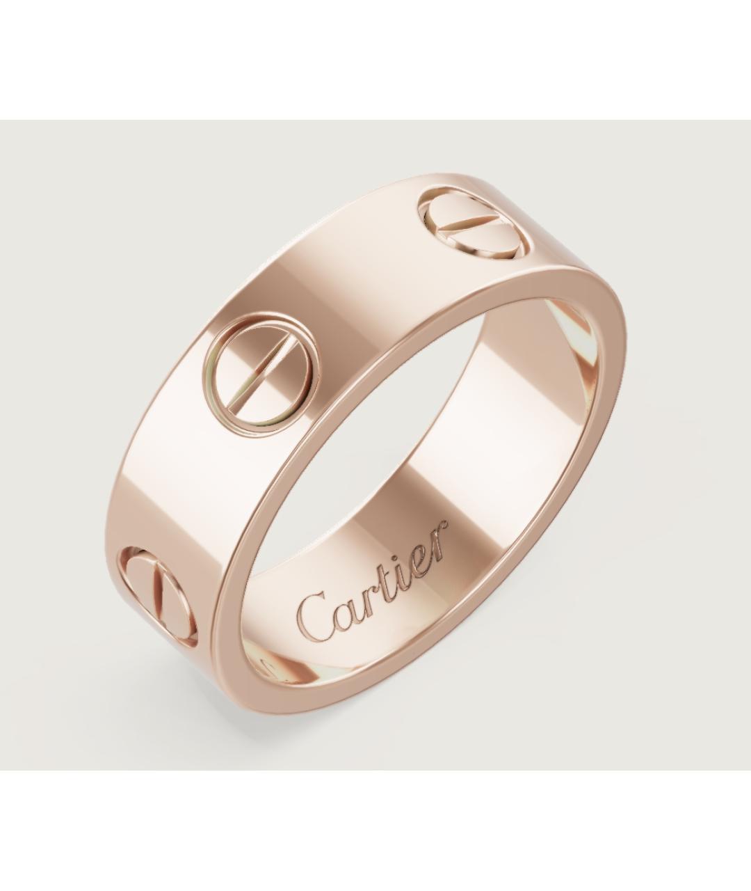 CARTIER Золотое кольцо из розового золота, фото 6