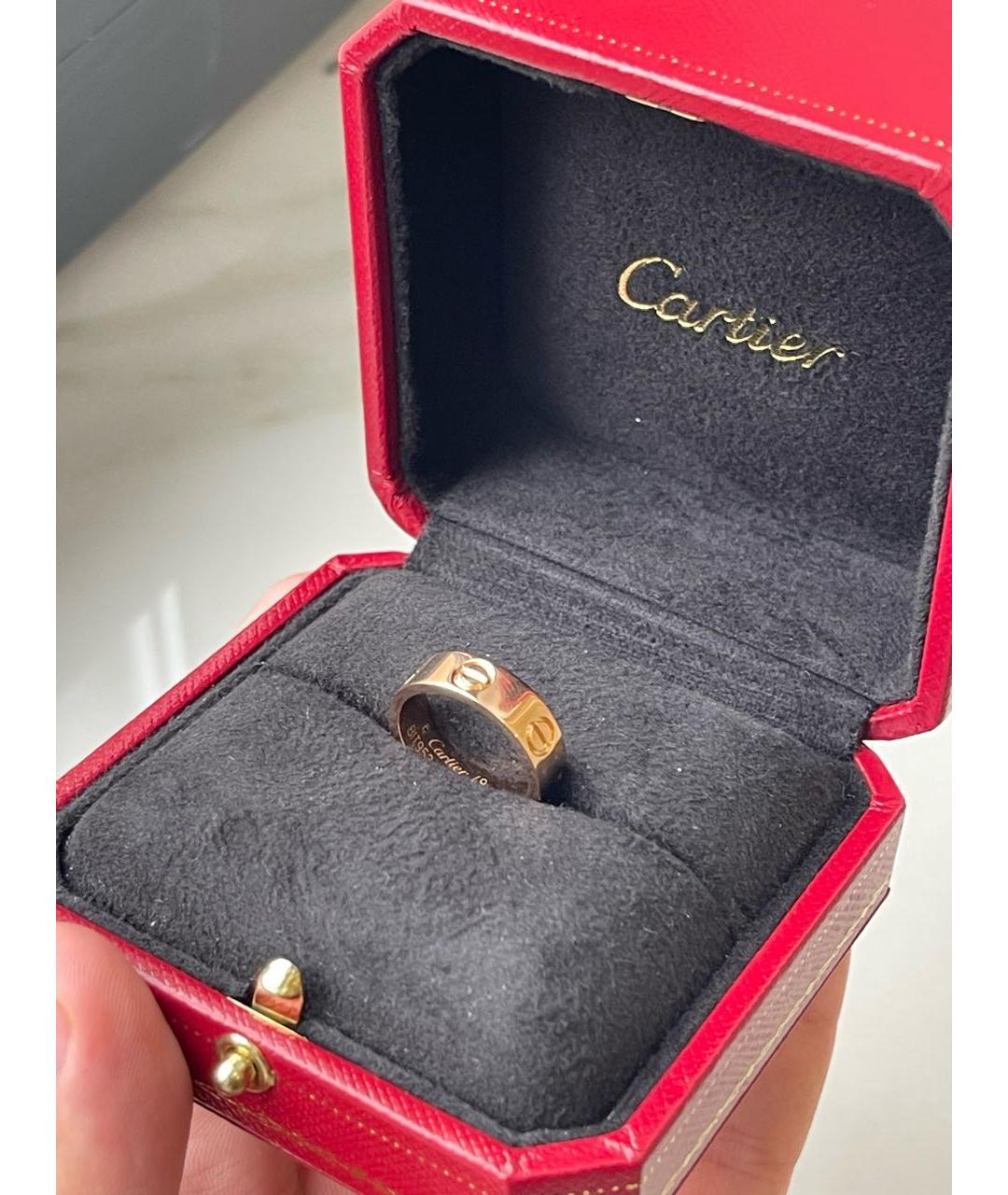 CARTIER Золотое кольцо из розового золота, фото 4