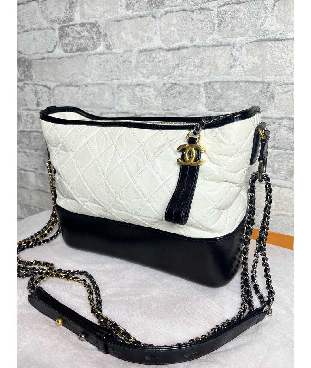 CHANEL Белая сумка через плечо, фото 2