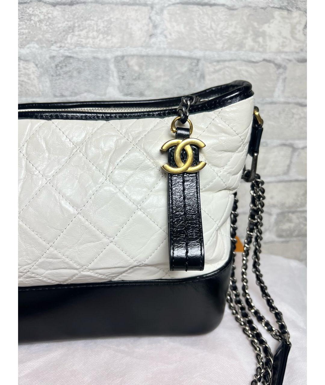 CHANEL Белая сумка через плечо, фото 4