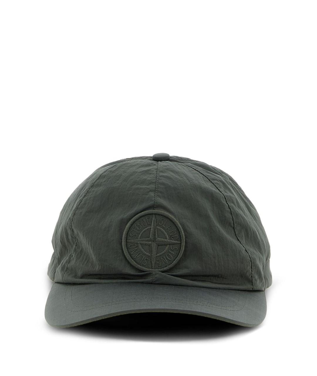 STONE ISLAND Зеленая кепка/бейсболка, фото 1