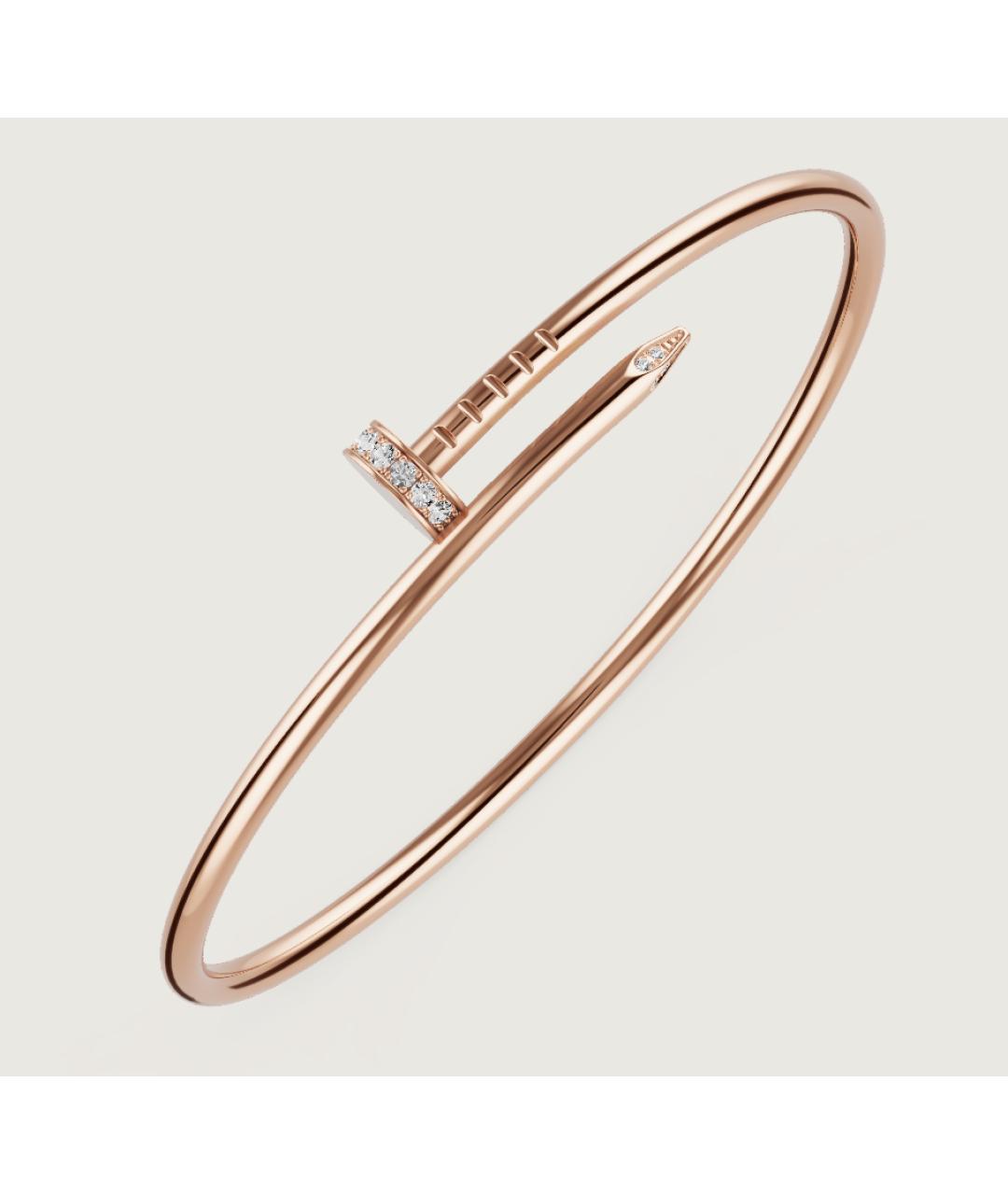 CARTIER Золотой браслет из розового золота, фото 7