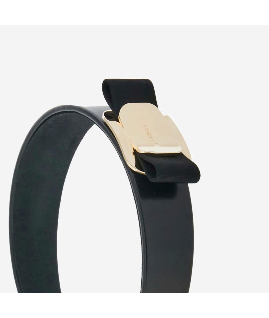 FERRAGAMO Черный ободок, фото 3