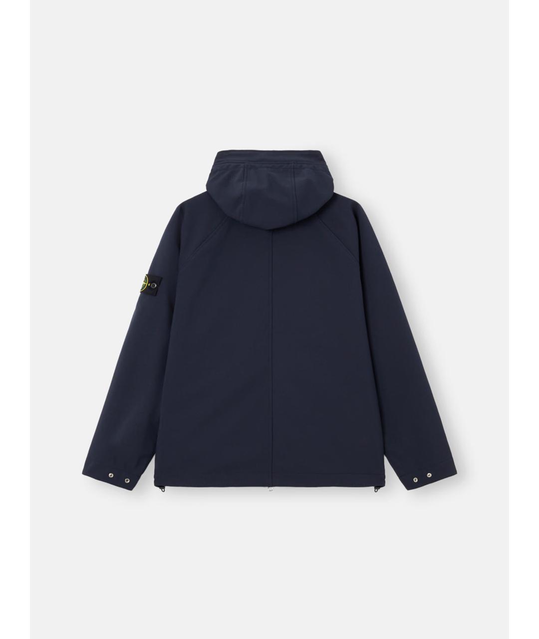 STONE ISLAND Темно-синяя куртка, фото 2