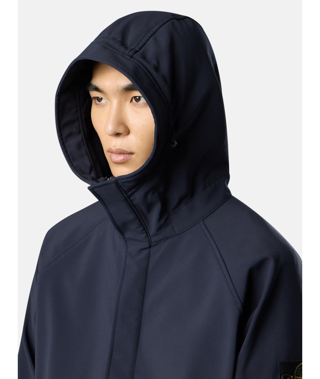 STONE ISLAND Темно-синяя куртка, фото 6