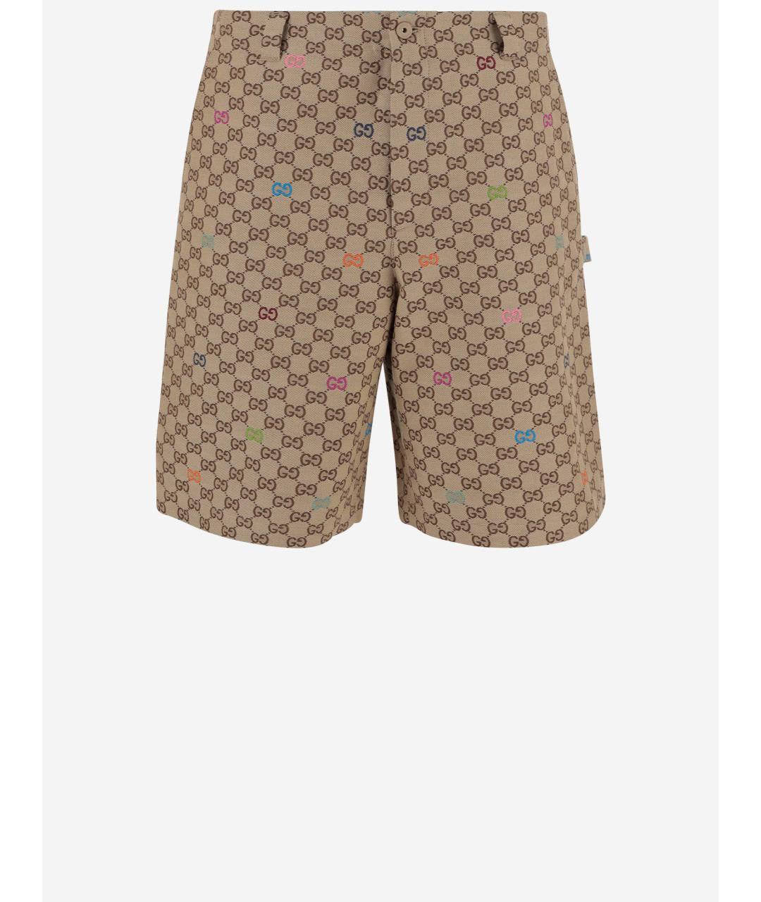 GUCCI Бежевые шорты, фото 4
