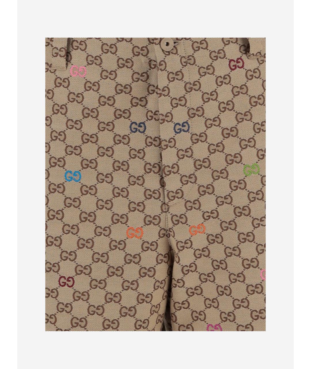 GUCCI Бежевые шорты, фото 3