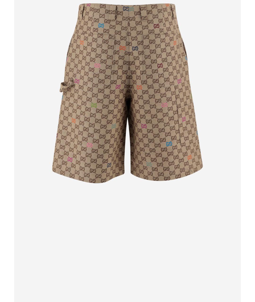 GUCCI Бежевые шорты, фото 2