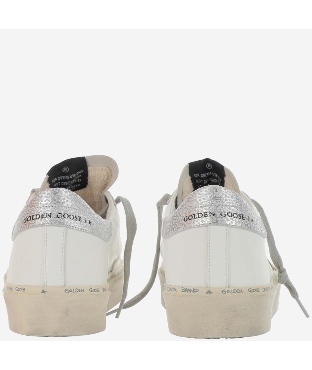 GOLDEN GOOSE DELUXE BRAND Белые кожаные кеды, фото 4