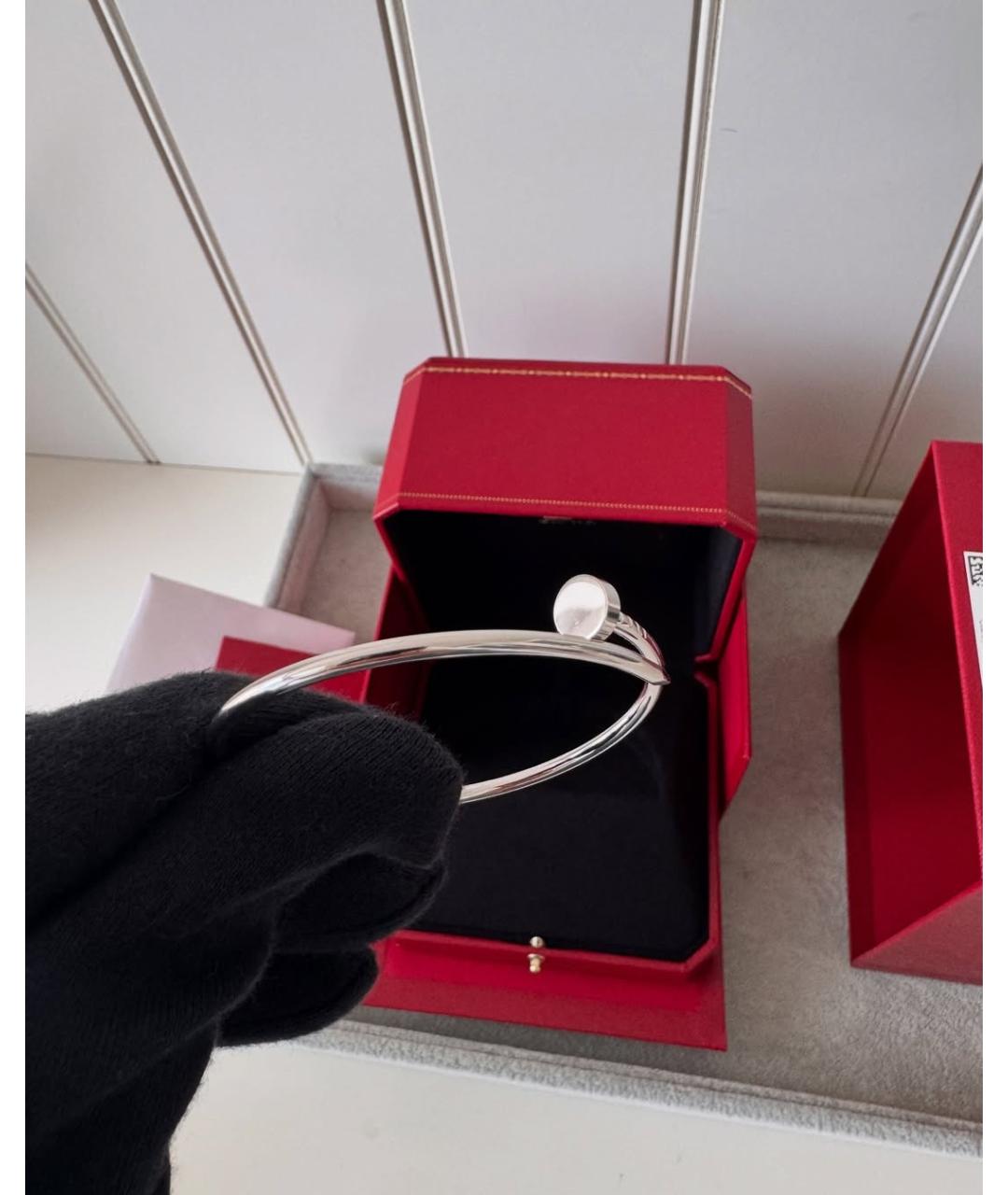 CARTIER Браслет из белого золота, фото 7