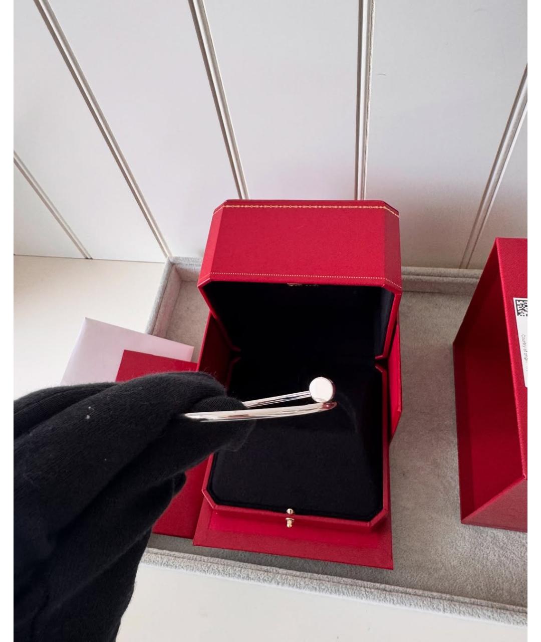 CARTIER Браслет из белого золота, фото 5