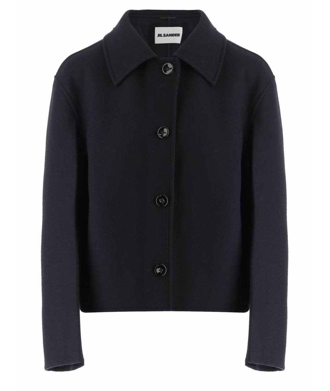 JIL SANDER Темно-синяя куртка, фото 1