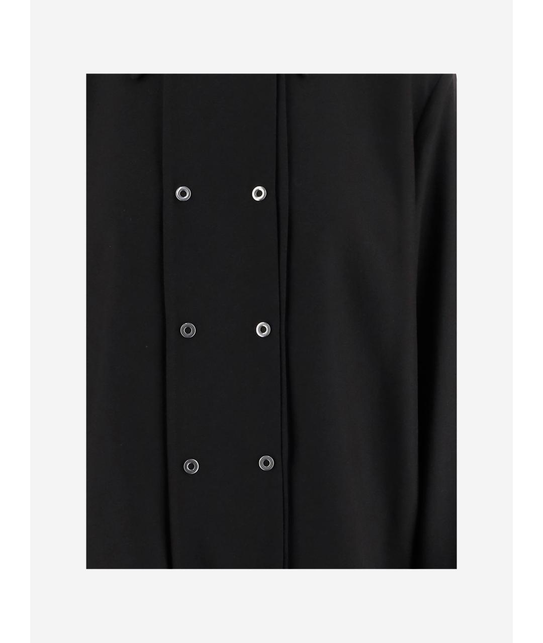 JIL SANDER Черное пальто, фото 3