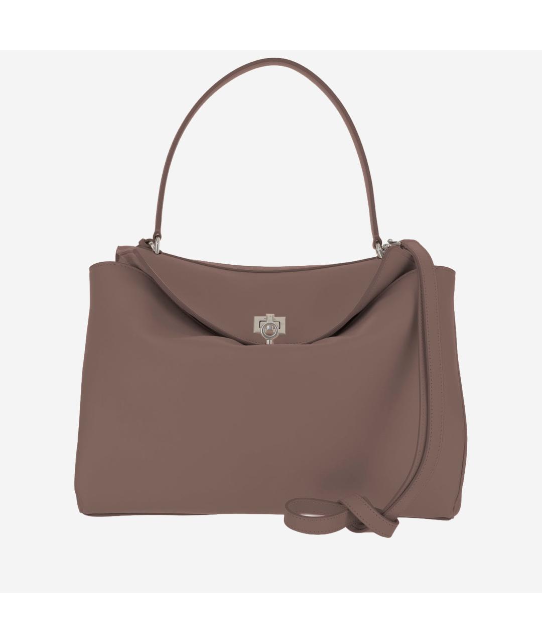 BALENCIAGA Коричневая сумка тоут, фото 4