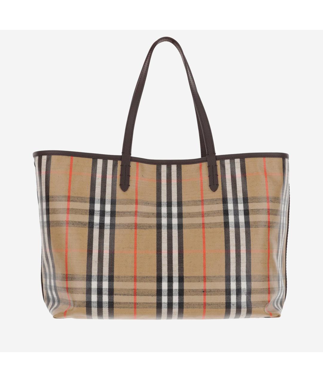 BURBERRY Бежевая сумка тоут, фото 4