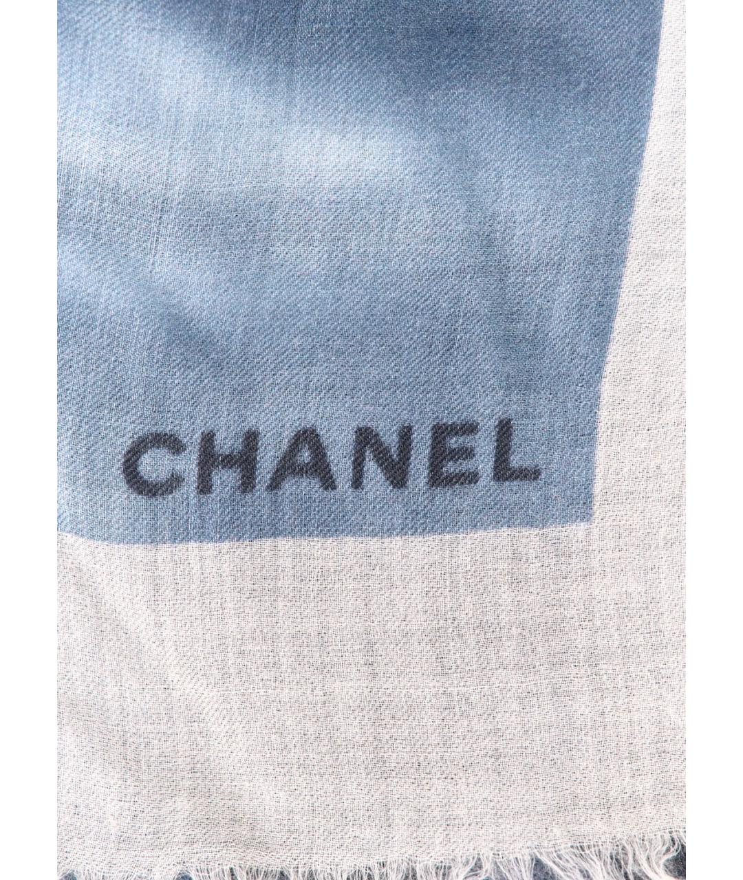 CHANEL Мульти кашемировый платок, фото 3