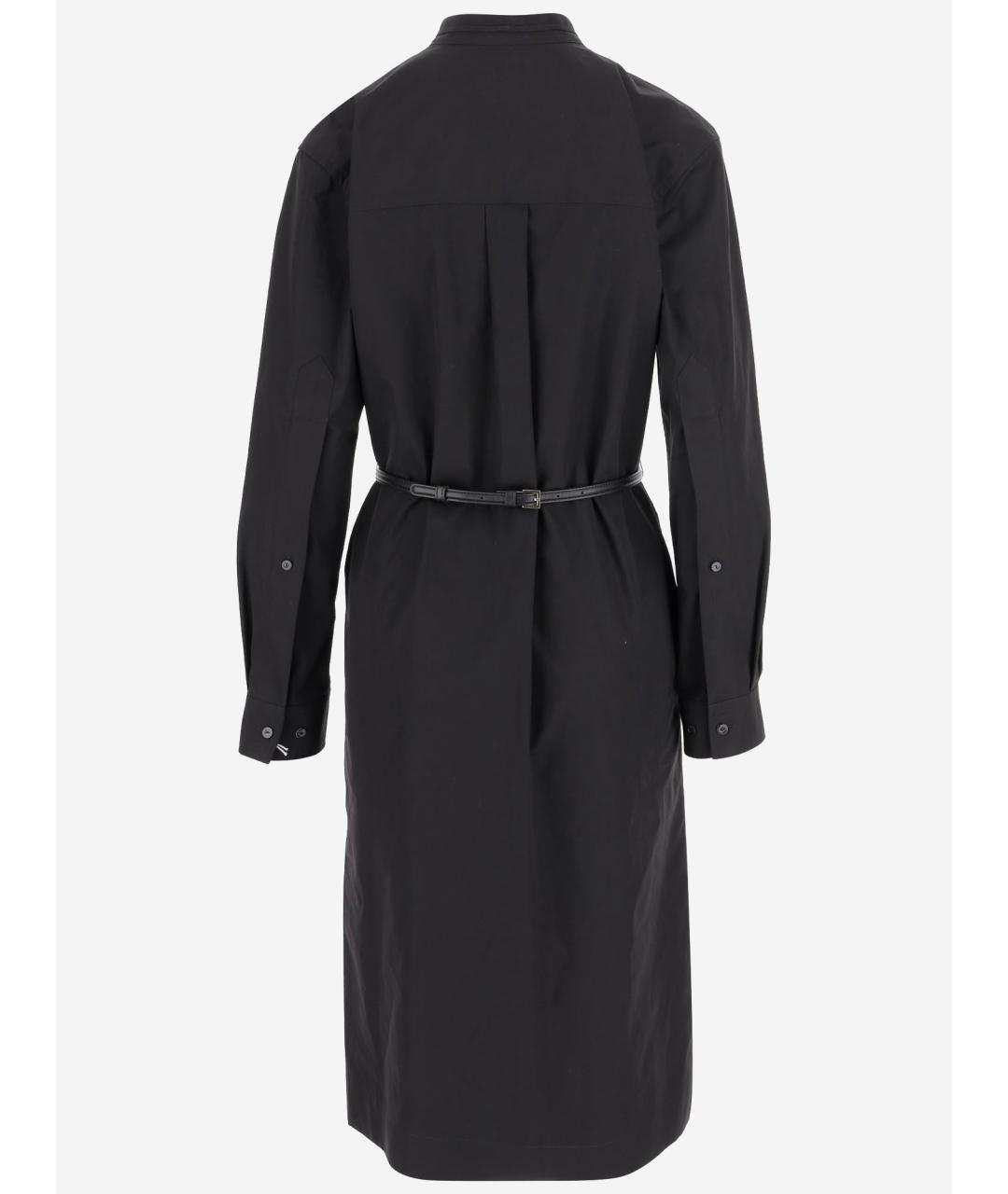 GUCCI Черное хлопковое платье, фото 2