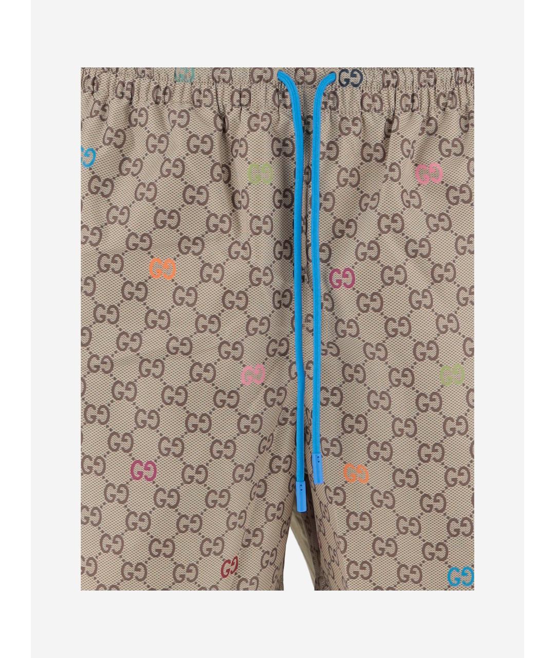 GUCCI Бежевые плавки, фото 3