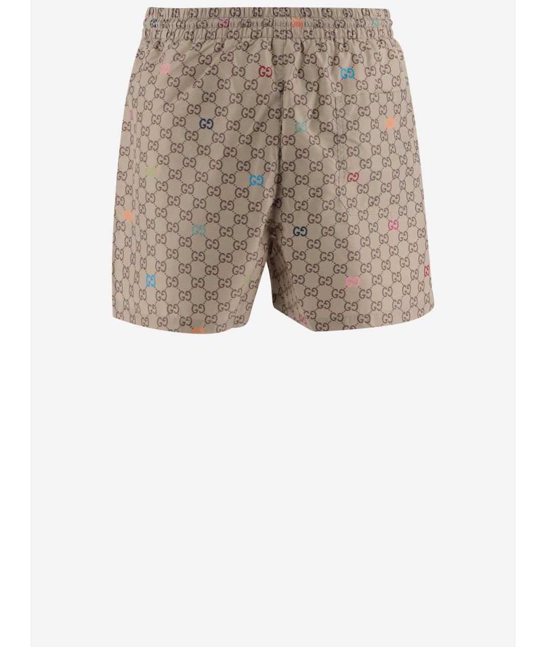 GUCCI Бежевые плавки, фото 2