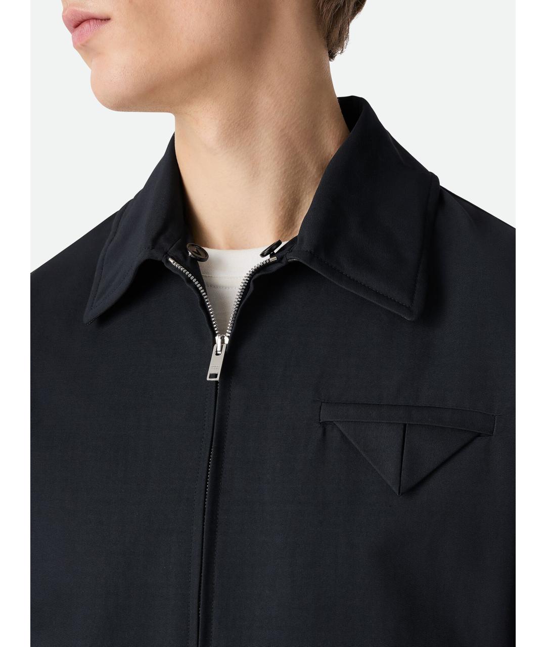 BOTTEGA VENETA Темно-синяя куртка, фото 5