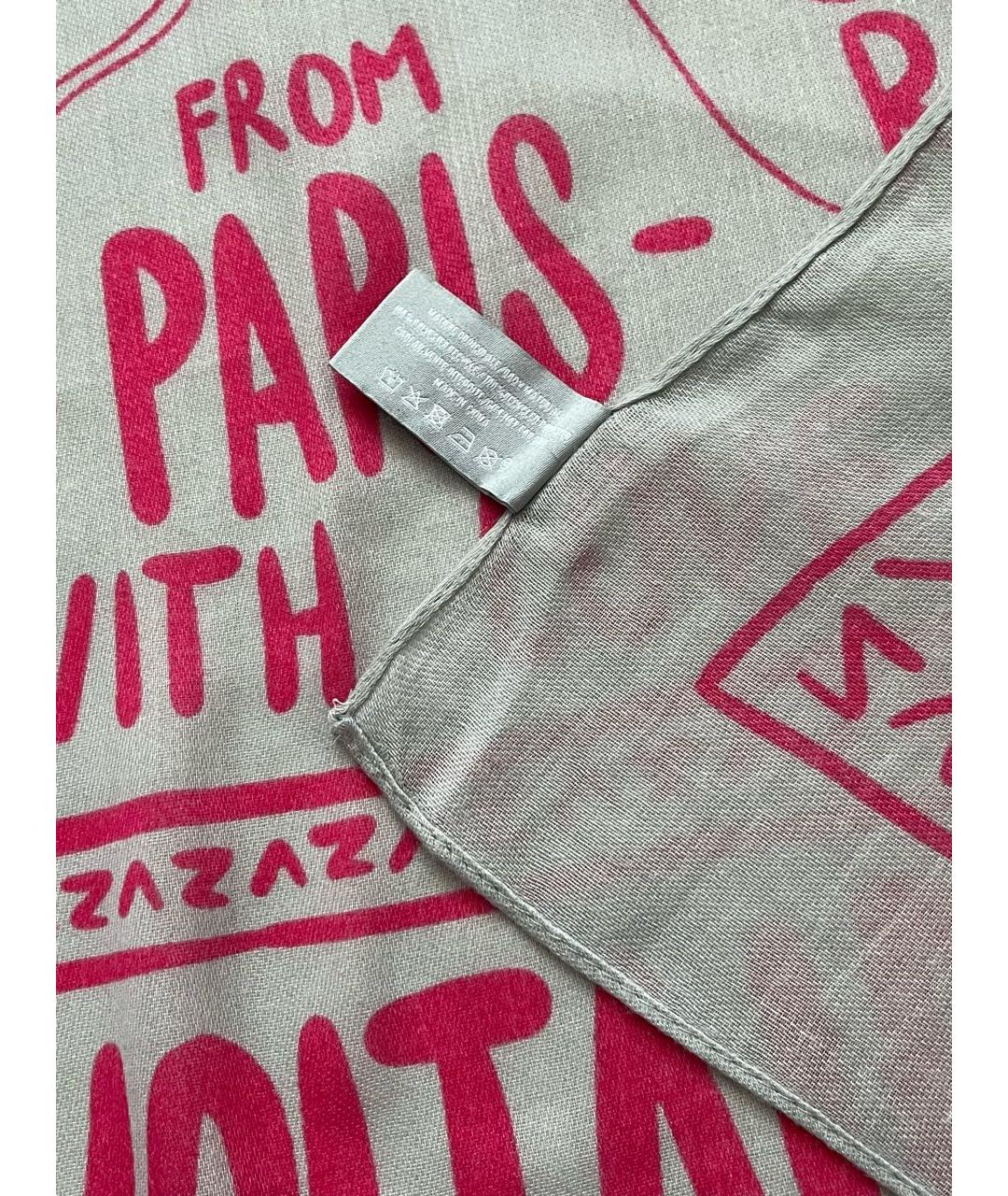 ZADIG & VOLTAIRE Розовый платок, фото 3