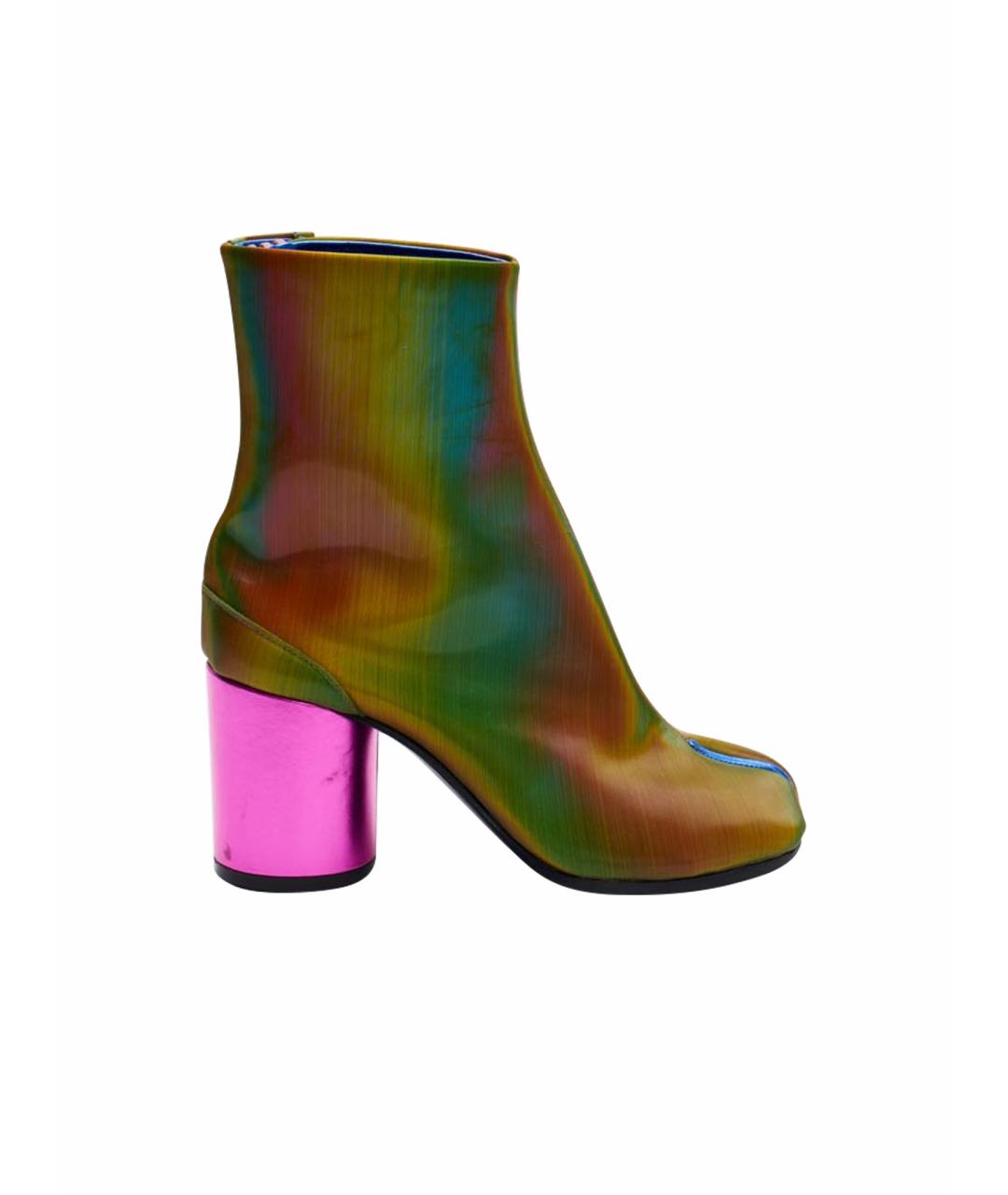 MAISON MARGIELA Мульти синтетические ботильоны, фото 1