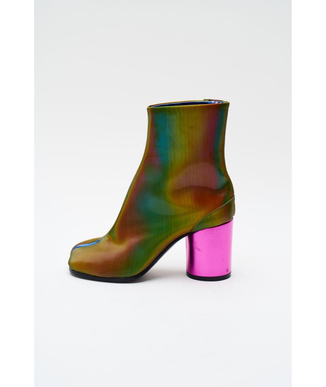 MAISON MARGIELA Мульти синтетические ботильоны, фото 6